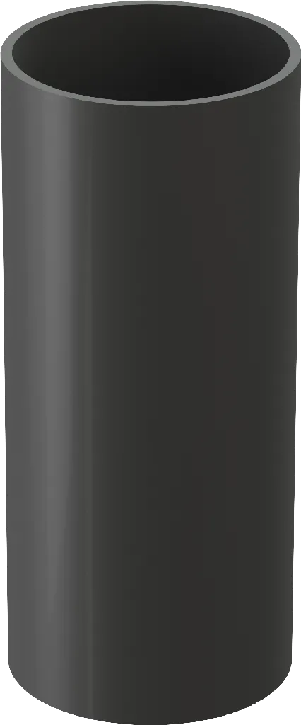 Труба водосточная d80 мм Docke Standard 3000 мм, Серый (RAL7024)