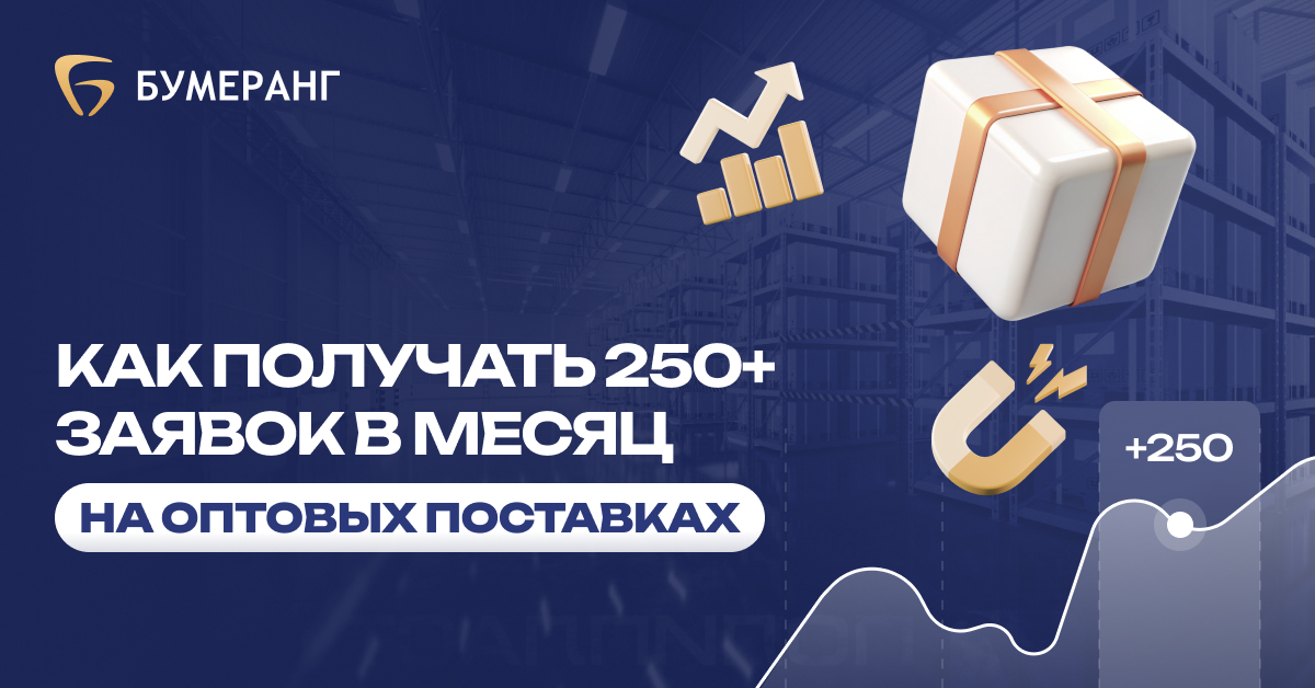 Маркетинг для опта: как мы увеличили выручку в 6 раз (до 12,5 млн ₽) и снизили стоимость заявки в 3,5 раза Маркетинг для опта: как мы увеличили выручку в 6 раз (до 12,5 млн ₽) и снизили стоимость заявки в 3,5 раза