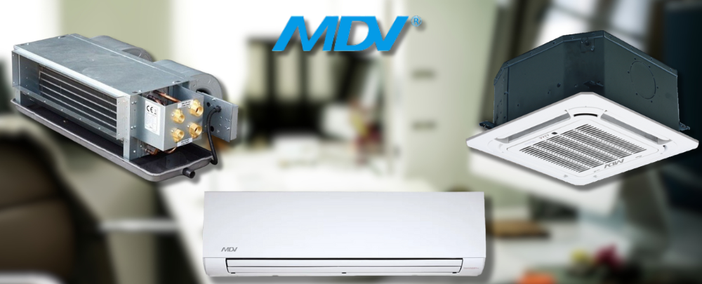 Ассортимент фанкойлов MDV