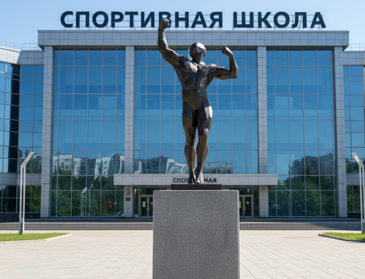 Полярный медведь Полигональная фигура Полярный медведь
