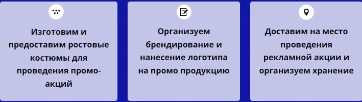 Описание организации по предоставлению ростового костюма Описание организации по предоставлению ростового костюма