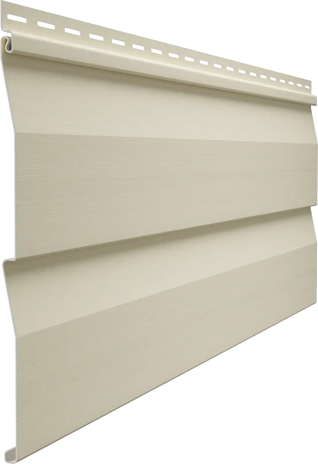 Сайдинг Docke Standard Корабельный брус D4.5D, 3000х230 мм, Сливки