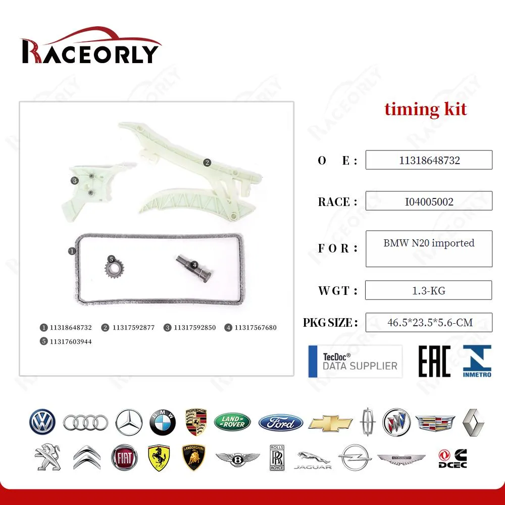 Комплект ГРМ от Raceorly