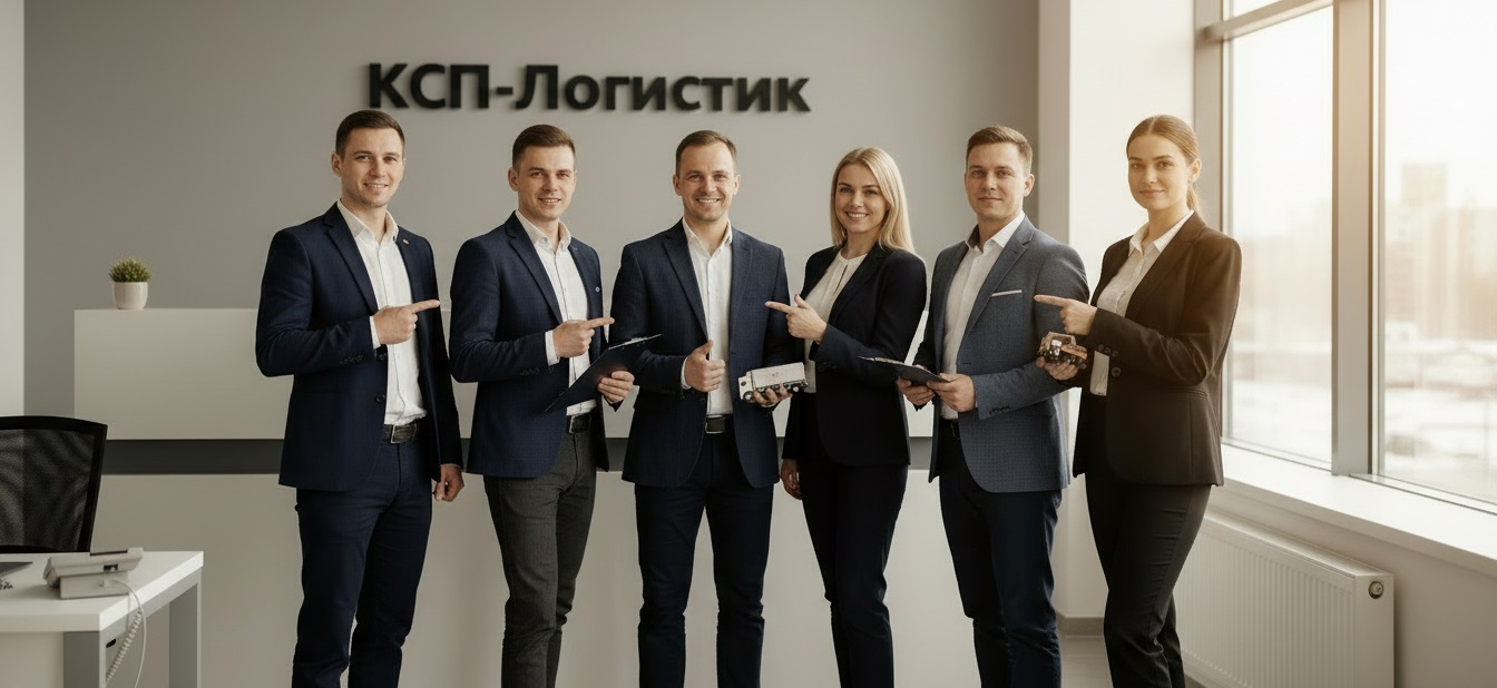 Команда сотрудников транспортной компании КСП-Логистик