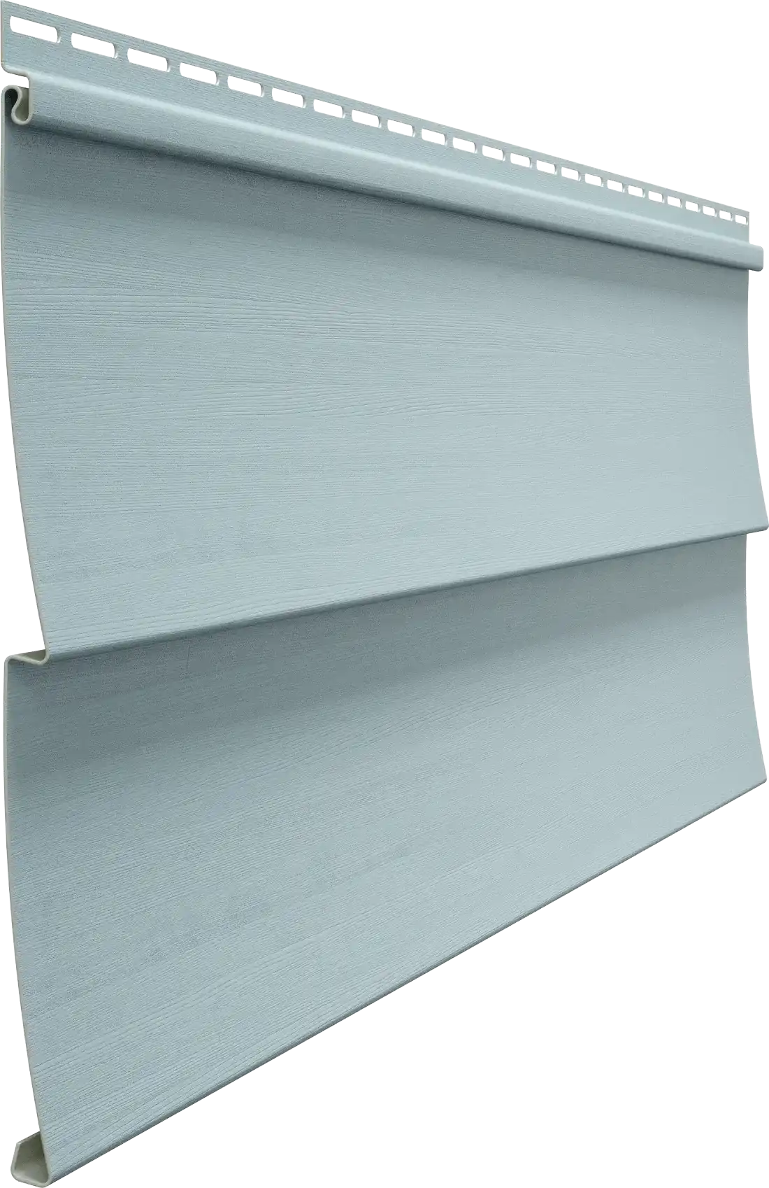 Сайдинг Docke Standard Ёлочка D5C, 3000х254 мм, Голубика