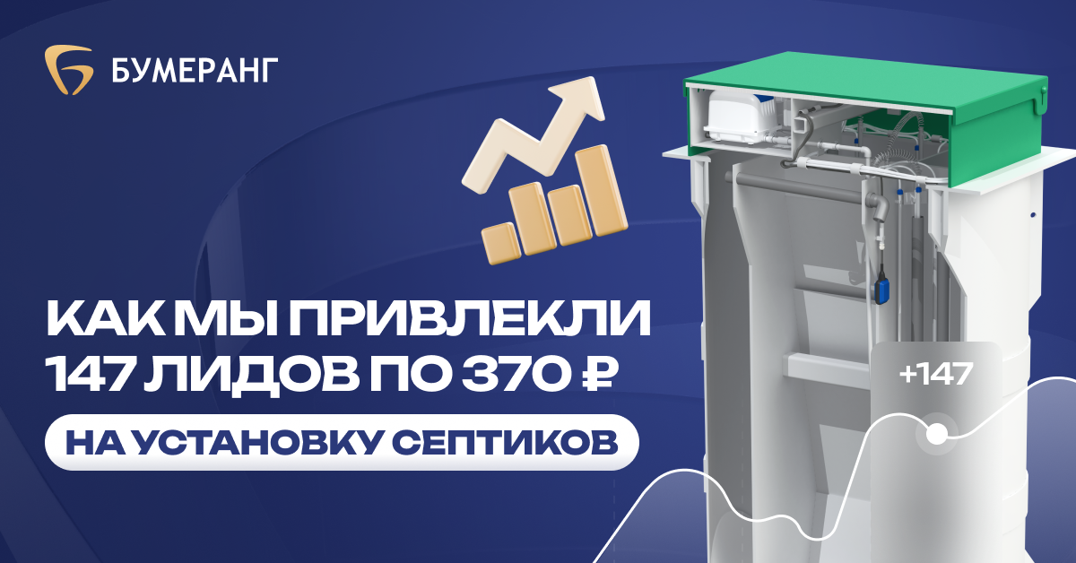 Септики в Рыбинске: 147 заявок по 370 р или как управлять сезонными колебаниями Септики в Рыбинске: 147 заявок по 370 р или как управлять сезонными колебаниями