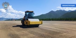 Завершено устройство грунтовой взлетно-посадочной полосы в аэропорту Усть-Нера