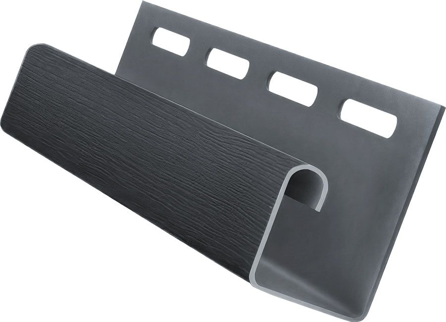 J-профиль Grand Line Premium Acryl 3000 мм, Графит