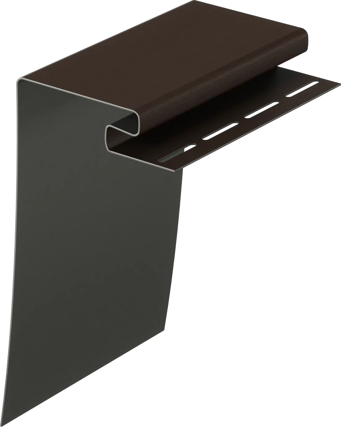 Околооконный профиль Docke 75/200/15 мм Standard/Premium 3000 мм, Шоколад