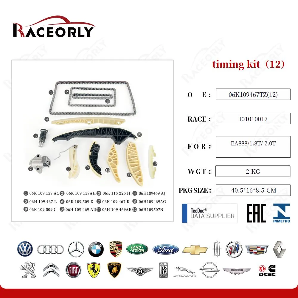 Комплект ГРМ (12) от Raceorly
