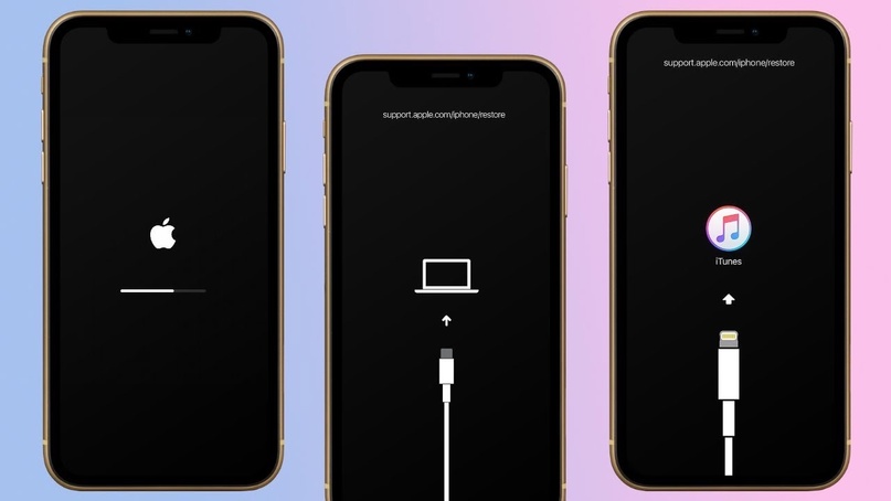 iPhone завис на яблоке, что делать? iPhone завис на яблоке, что делать?