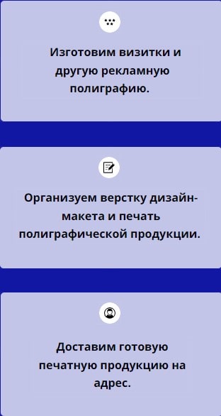 Описание организации по печати визиток 1 Описание организации по печати визиток 1
