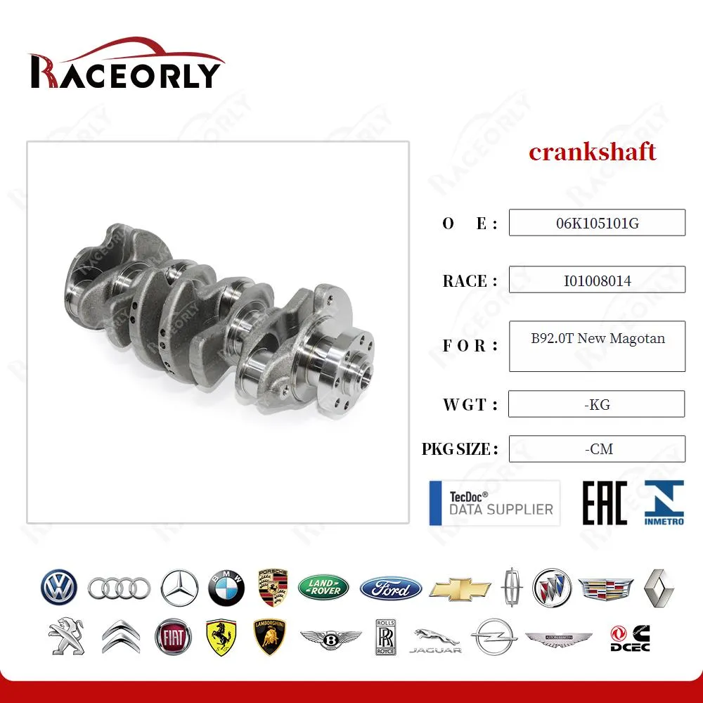 Коленчатый вал от Raceorly