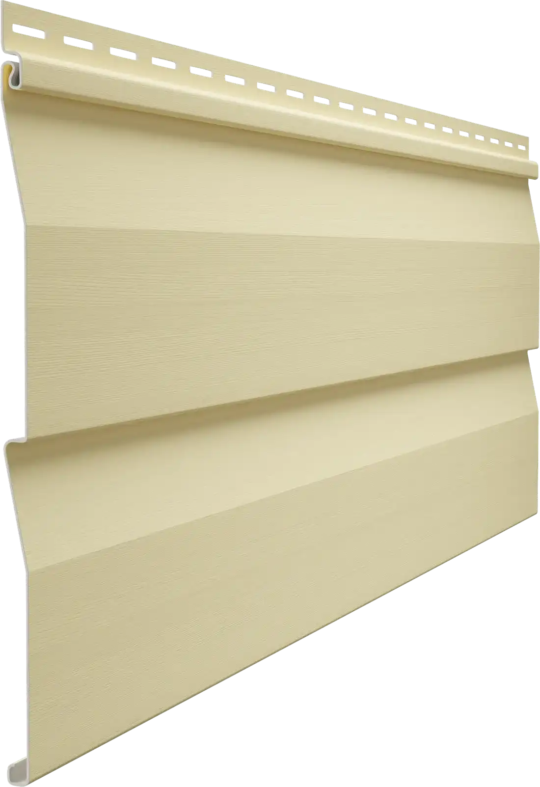 Сайдинг Docke Standard Корабельный брус D4.5D, 3000х230 мм, Банан