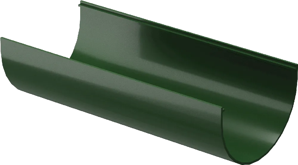 Жёлоб водосточный d120 мм Docke Standard 3000 мм, Зелёный (RAL6005)