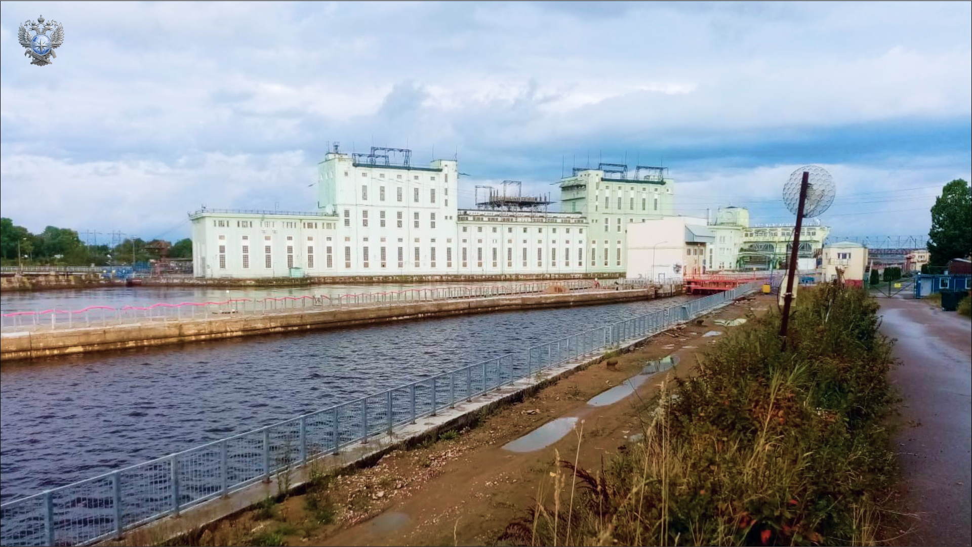Строительная готовность Волховского шлюза составляет более 90%