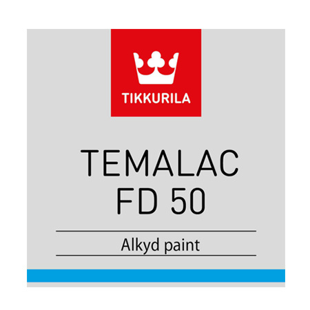 Логотип Тиккурила Темалак фд 50 Лак Tikkurila Temalac fd 50