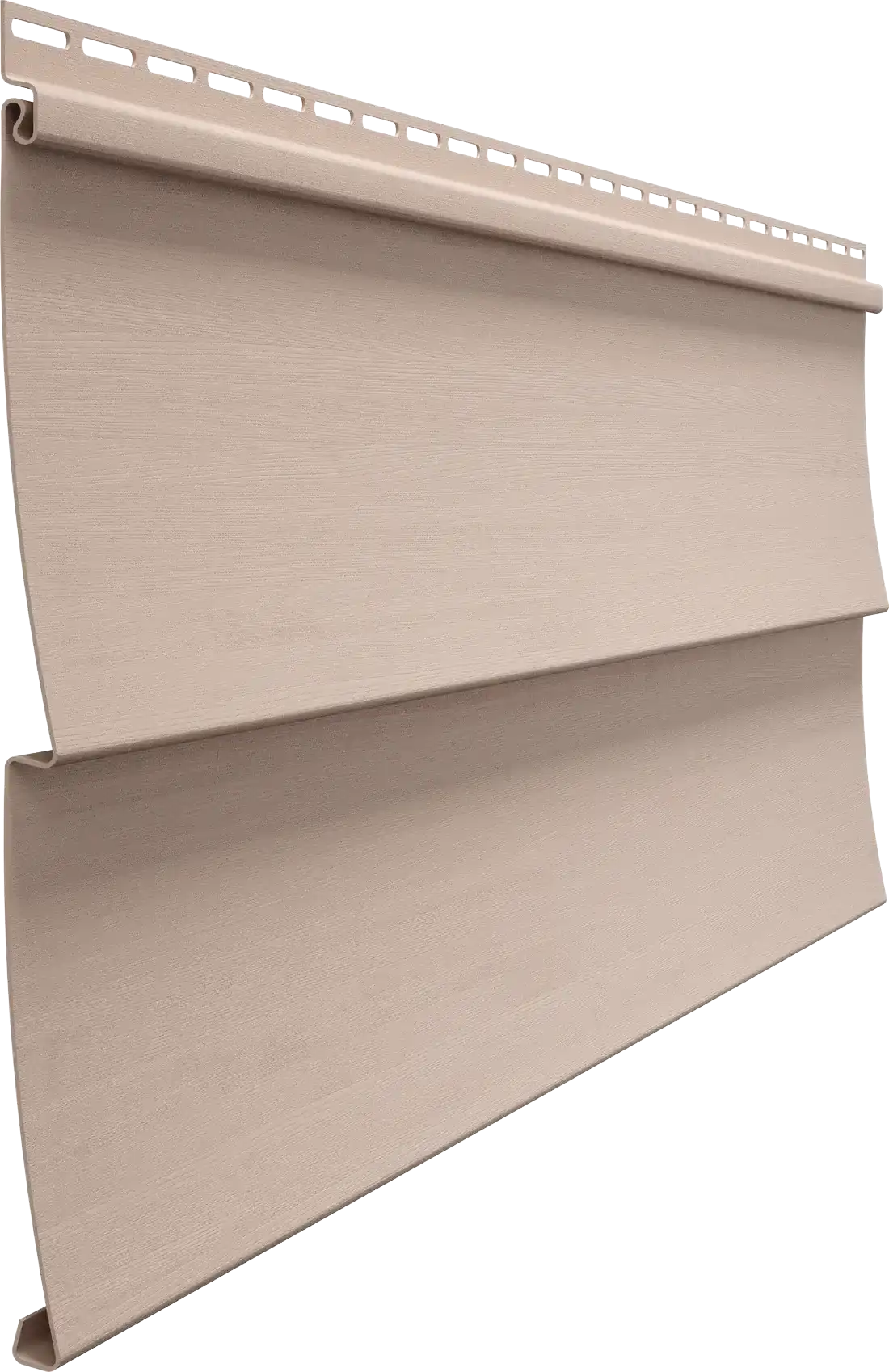 Сайдинг Docke Standard Ёлочка D5C, 3000х254 мм, Крем-брюле