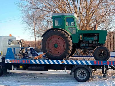 Эвакуация трактора Эвакуация трактора
