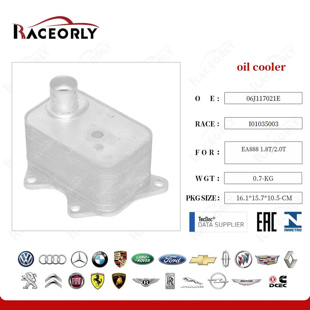 Масляный радиатор от Raceorly
