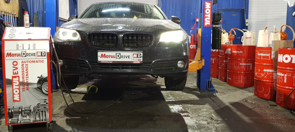 Замена масла в АКПП BMW 5 Серии Замена масла в АКПП BMW 5 Серии