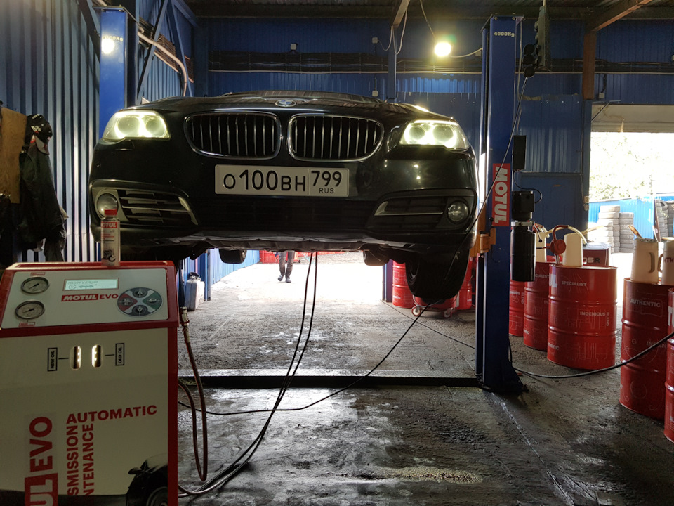 Замена масла в АКПП BMW 5 Серии Замена масла в АКПП BMW 5 Серии