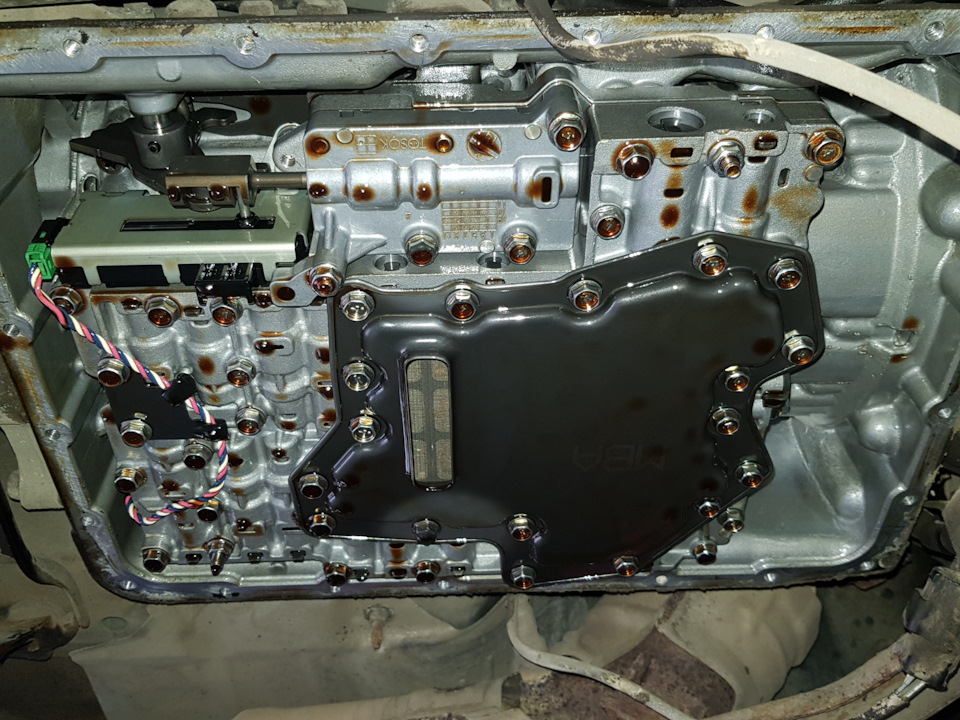 Замена масла в автомате Infinity FX37 Замена масла в автомате Infinity FX37