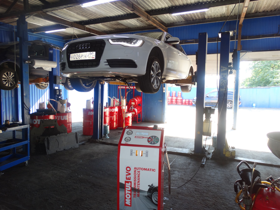 Замена масла в АКПП Audi A6 Allroad Замена масла в АКПП Audi A6 Allroad
