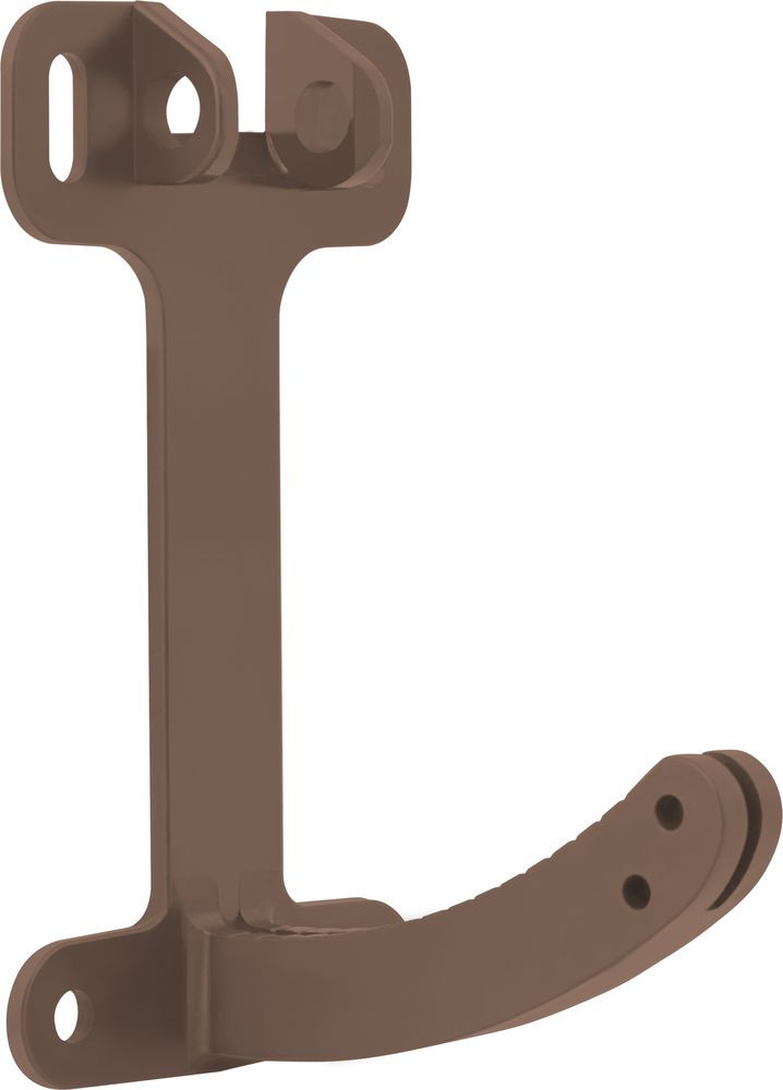 Поворотный элемент кронштейна жёлоба Альта-Профиль Стандарт, Коричневый
