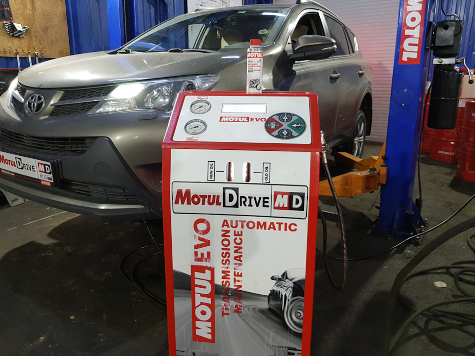 Замена масла в АКПП RAV4 Замена масла в АКПП RAV4