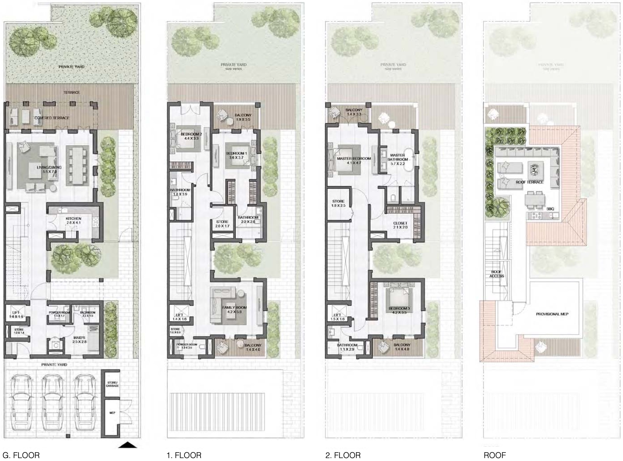Meraas Sur La Mer Townhouses for Sale in Dubai