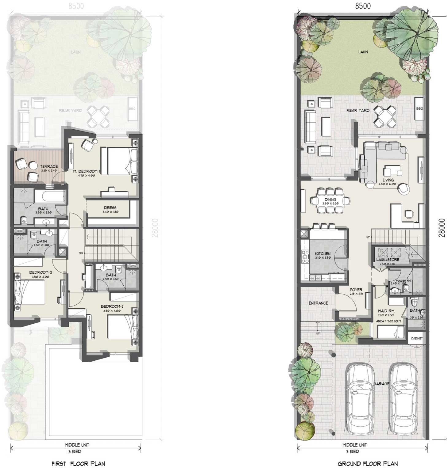 Nakheel Murooj Townhouses for Sale in Al Furjan