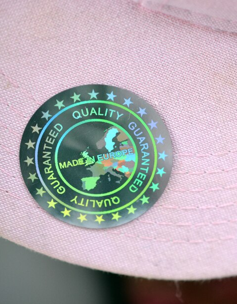 Голограмма Made in Europe Голографическая наклейка Made in Europe