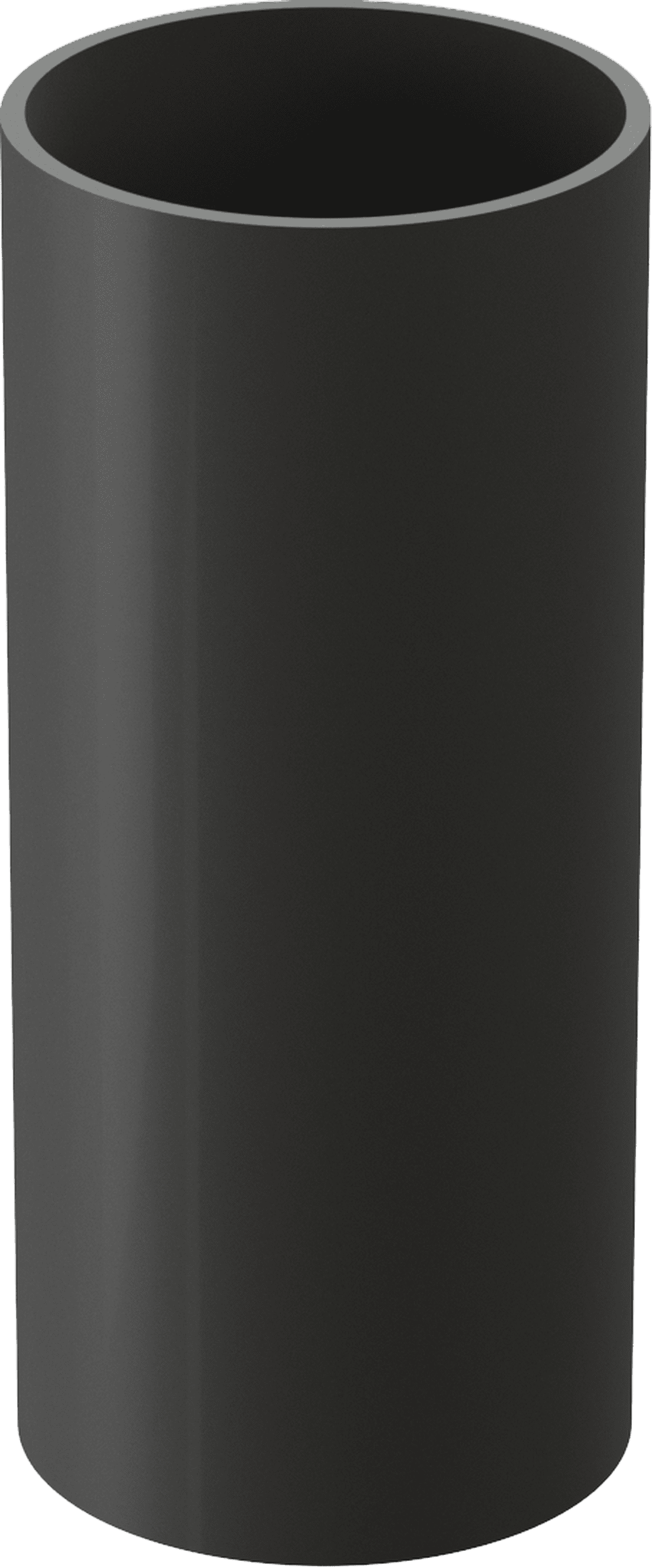 Труба водосточная d100 мм Docke Lux 3000 мм, Графит (RAL7024)
