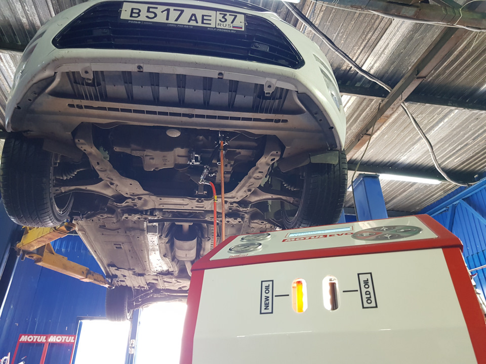 Замена масла в коробке автомат Ford Mondeo Замена масла в коробке автомат Ford Mondeo