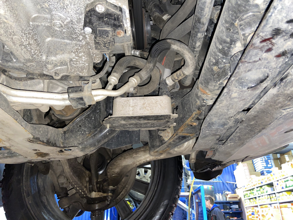 Замена масла в автоматической коробке Land Rover Замена масла в автоматической коробке Land Rover