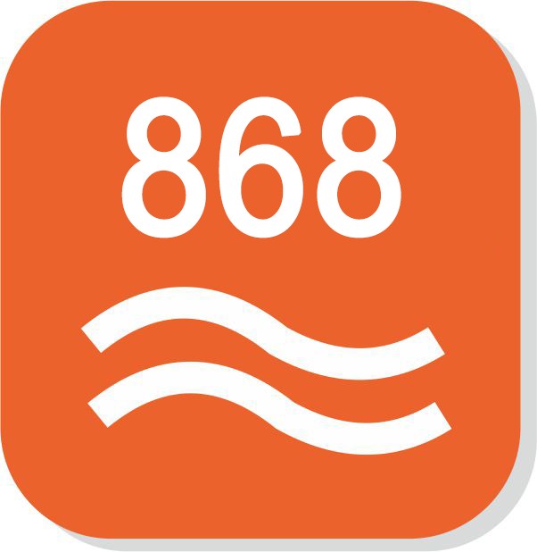 Радиозона 868 МГц