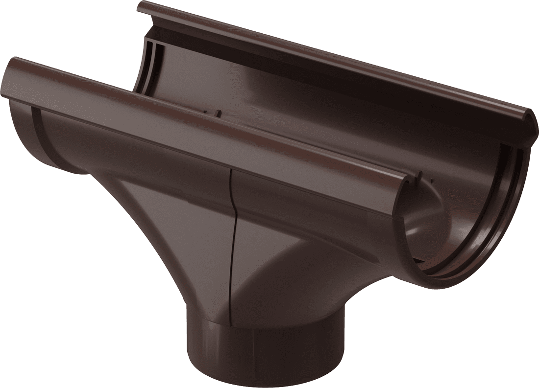 Воронка d141 мм Docke Lux, Шоколад (RAL8019)