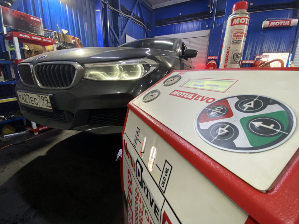 Замена масла в автоматической коробке BMW 6 Серии Замена масла в коробке автомат BMW 6 Серии