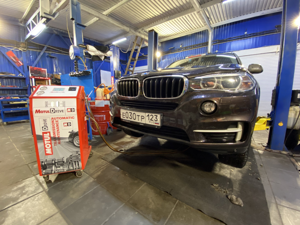 Замена масла в АКПП BMW X Серии Замена масла в АКПП BMW X Серии